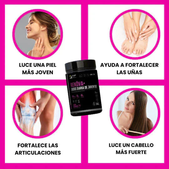 RENOVA+ TU DOSIS DIARIA DE JUVENTUD Y VITALIDAD